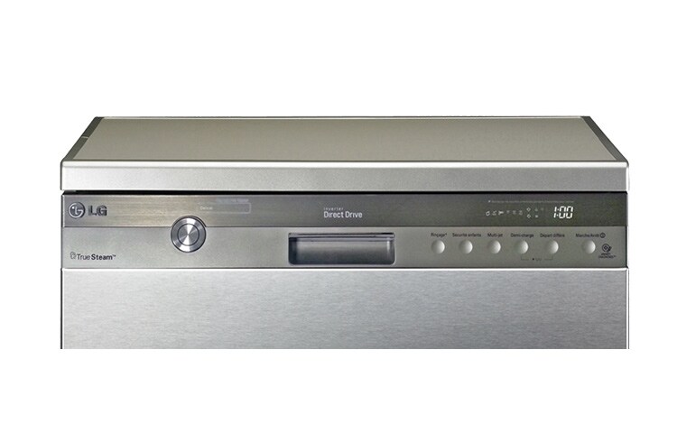 LG Lave vaisselle 9L | 38 dB(A) | Direct Drive | TrueStream | Tirroir à couvert | UV anti-bactérien | Smart Diagnosis | Départ différé | Inox, LG D14867IXS