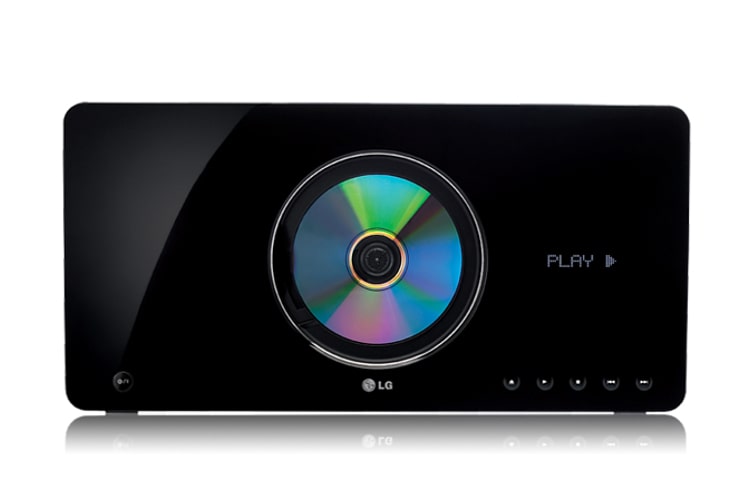 Vue avant de Lecteur DVD HDMI extrapolation 1080p LG DVS450H