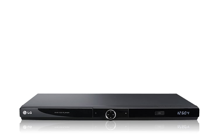Vue avant de Lecteur DVD HDMI extrapolation avec Tuner TNT intégré 1080p LG DVT499H