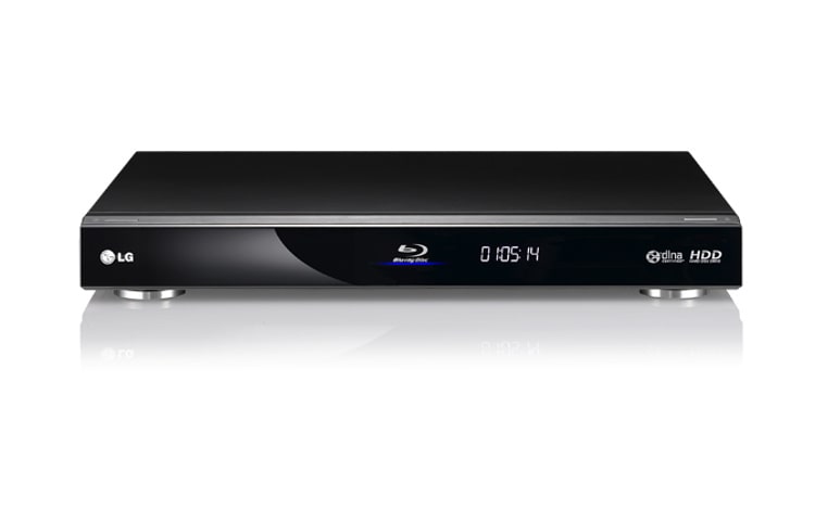 Vue avant de Média Station avec Lecteur Blu-Ray intégré LG HR500