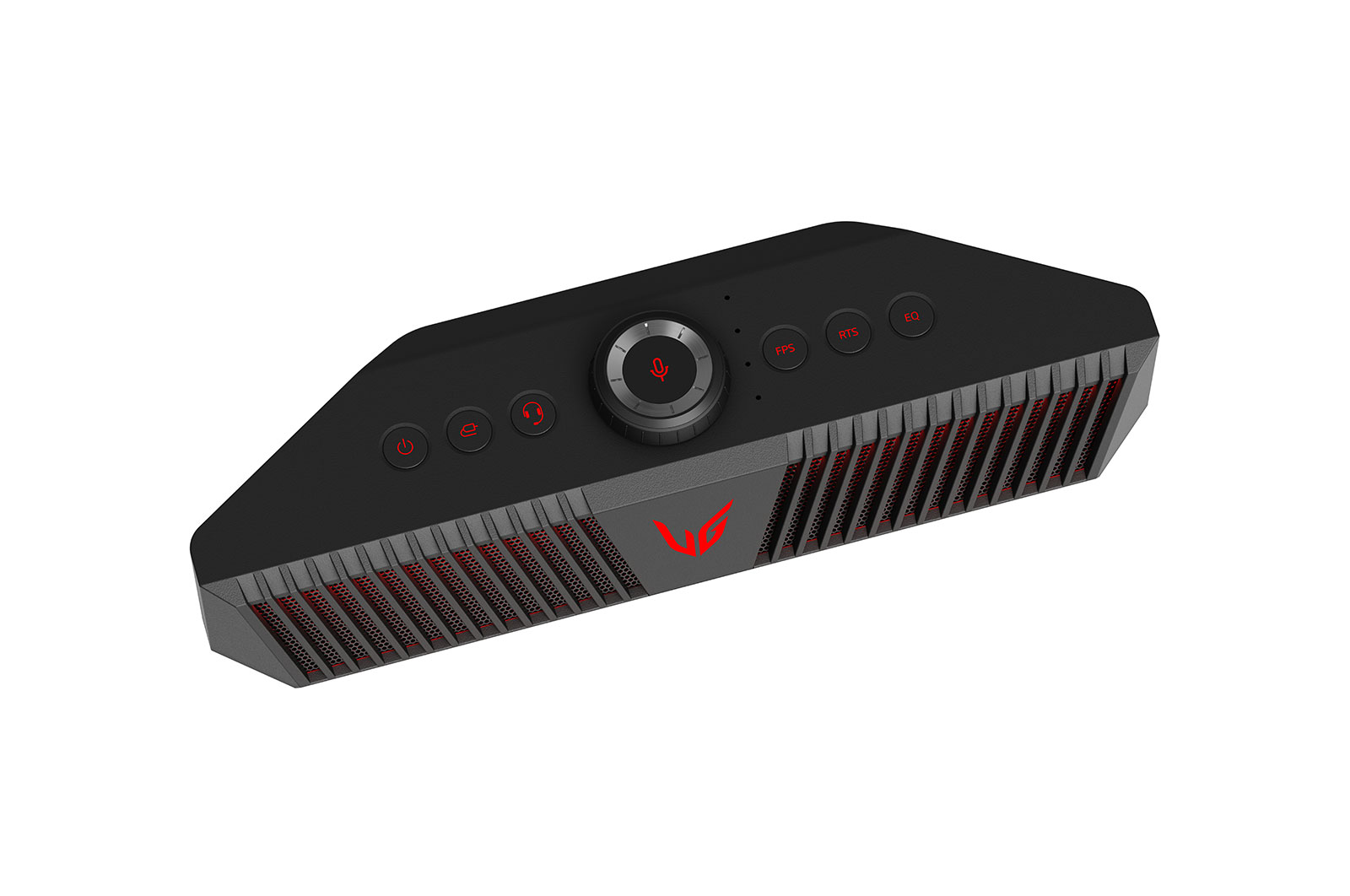 LG Enceinte Gaming LG UltraGear GP9 | DAC Quad Hi-FI Son haute résolution | DTS Headphone:X | micro Chat vocal, LG GP9