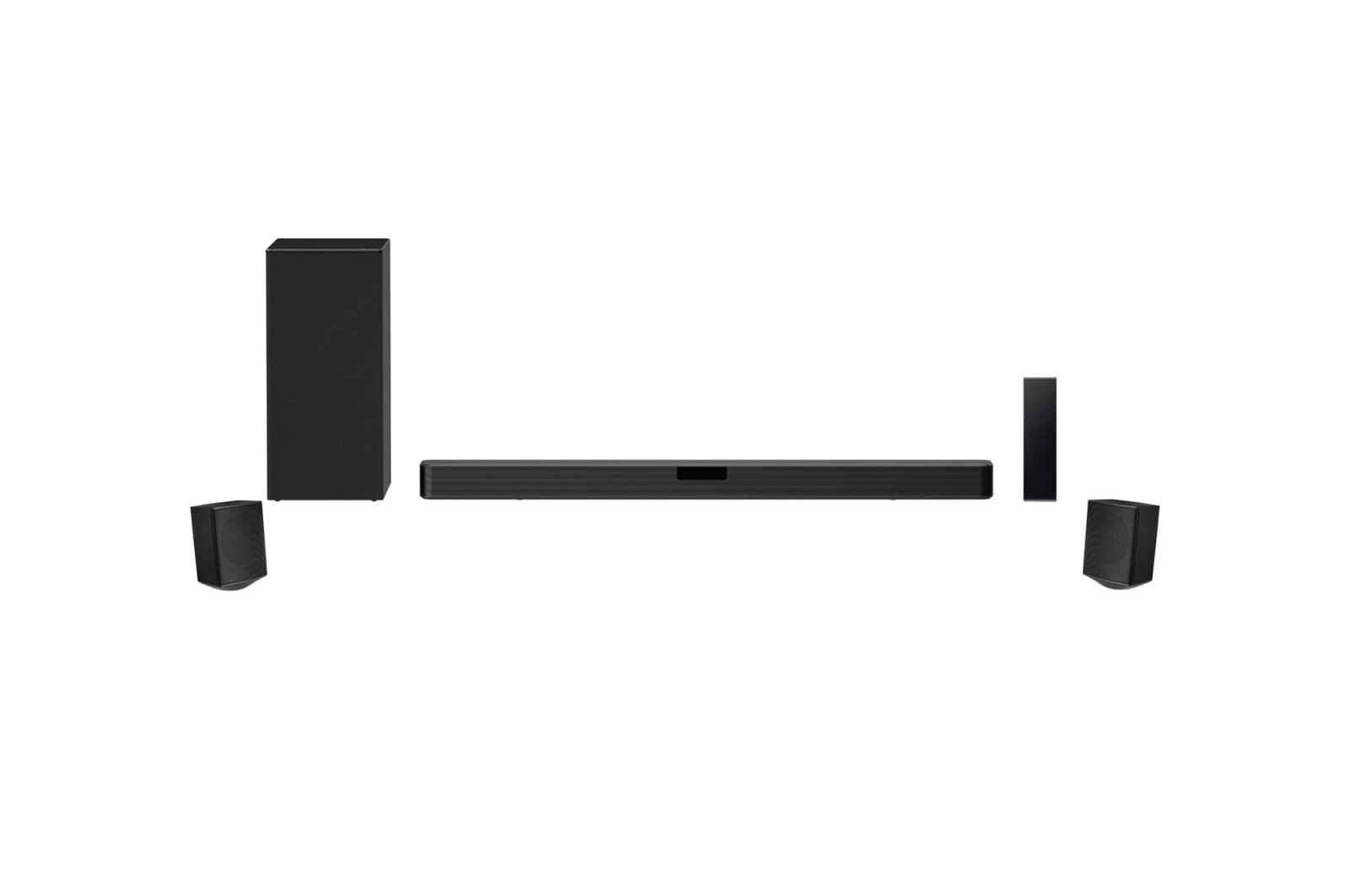 Vue avant de Barre de son 4.1 ch, 520 W, DTS Virtual:X, Bluetooth, HDMI ARC, Haute-résolution LG SN5R