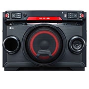Vue avant de LG XBOOM | Système High Power | 220W | Stereo | Karaoke Star | Bluetooth LG OK45