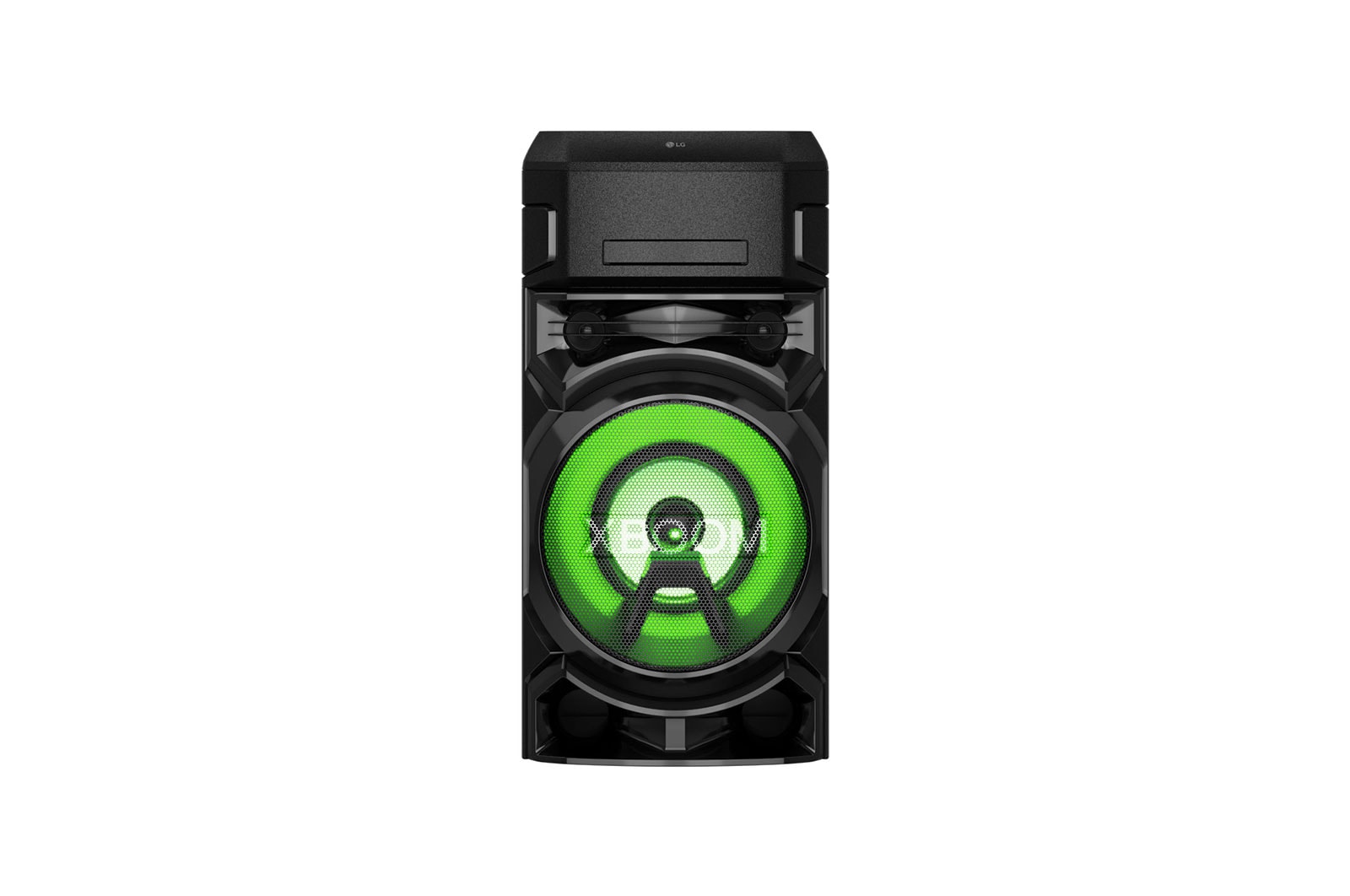 LG XBOOM|Système High Power|Bluetooth|Lecteur CD|Boomer 8’’ | Lumières multicolores |Fonctions DJ & Karaoké, ON5