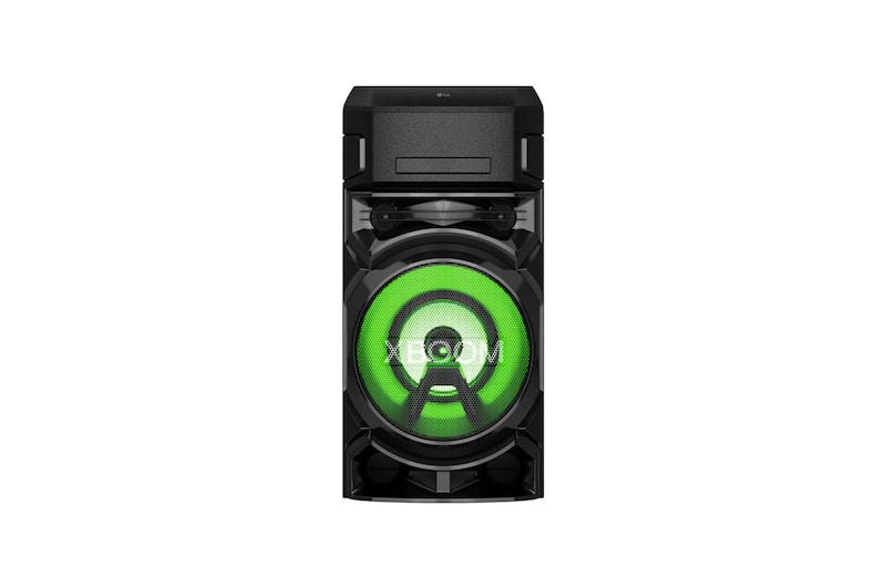 LG XBOOM|Système High Power|Bluetooth|Lecteur CD|Boomer 8’’ | Lumières multicolores |Fonctions DJ & Karaoké, ON5