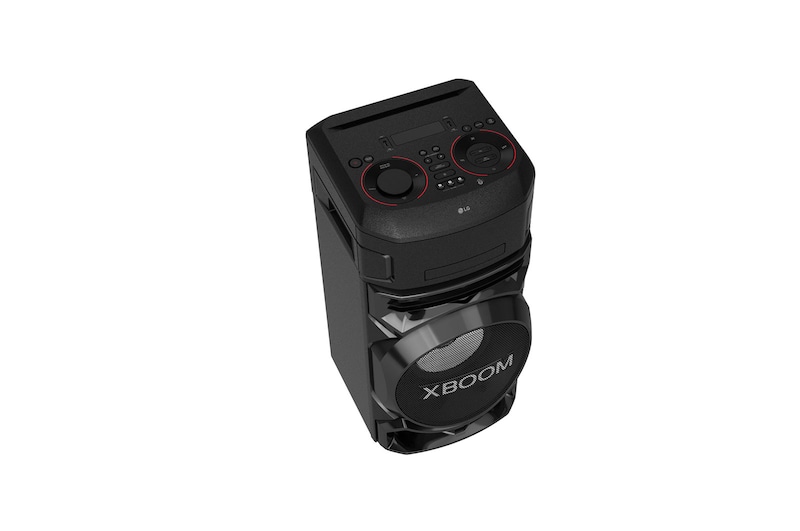 LG XBOOM|Système High Power|Bluetooth|Lecteur CD|Boomer 8’’ | Lumières multicolores |Fonctions DJ & Karaoké, ON5