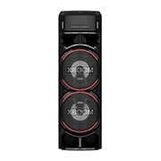 LG XBOOM | Système High Power | Bluetooth | Lecteur CD | Double Boomer 8’’ | Lumières multicolores | Fonctions DJ & Karaoké, ON9