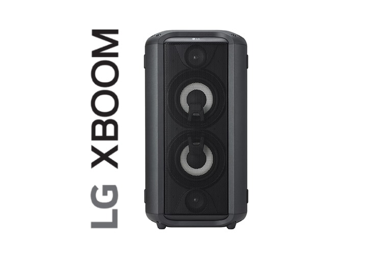 Vue avant de LG XBOOM | 150W | Stereo | Jeux de lumière LG RL4