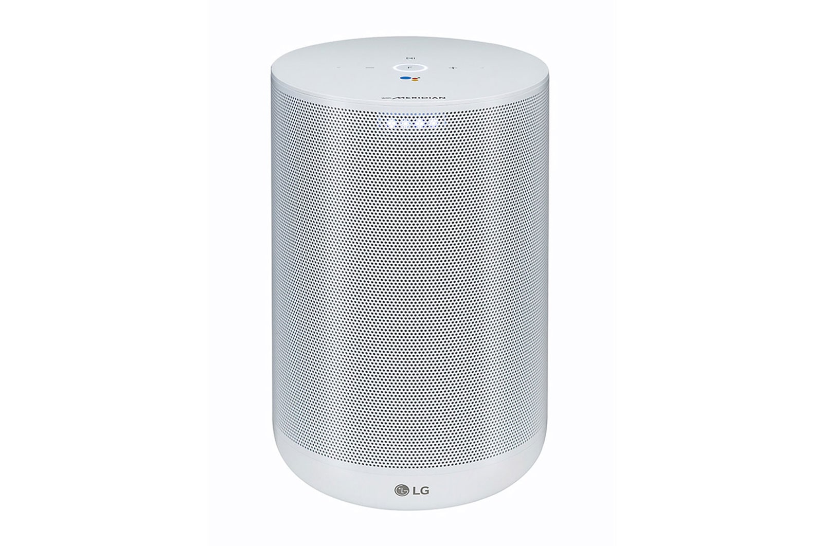 Vue avant de LG XBOOM AI ThinQ | Enceinte Hi-Res | Technologie Meridian | Assistant Google | 30W LG WK7W