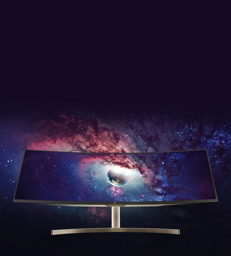 49'' (124 cm), Moniteur incurvé LED IPS 32/9ème