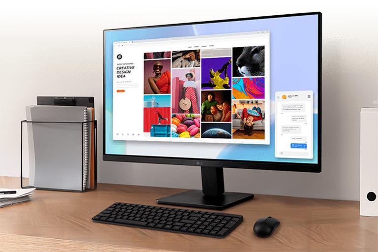 Écran IPS Full HD de 27"