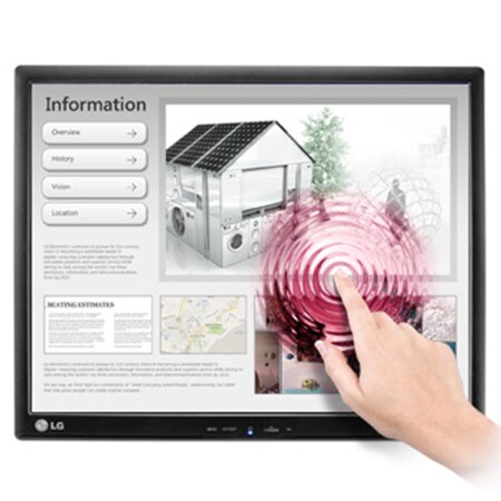 LG Moniteur LED Tactile LG 17MB15T