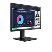 LG 23.8" (60 cm) | Écran IPS format 16/9ème | Résolution FHD 1920 x 1080 | USB-C (65W), RJ45 | Webcam et micro intégrés, LG 24BP75CP-B