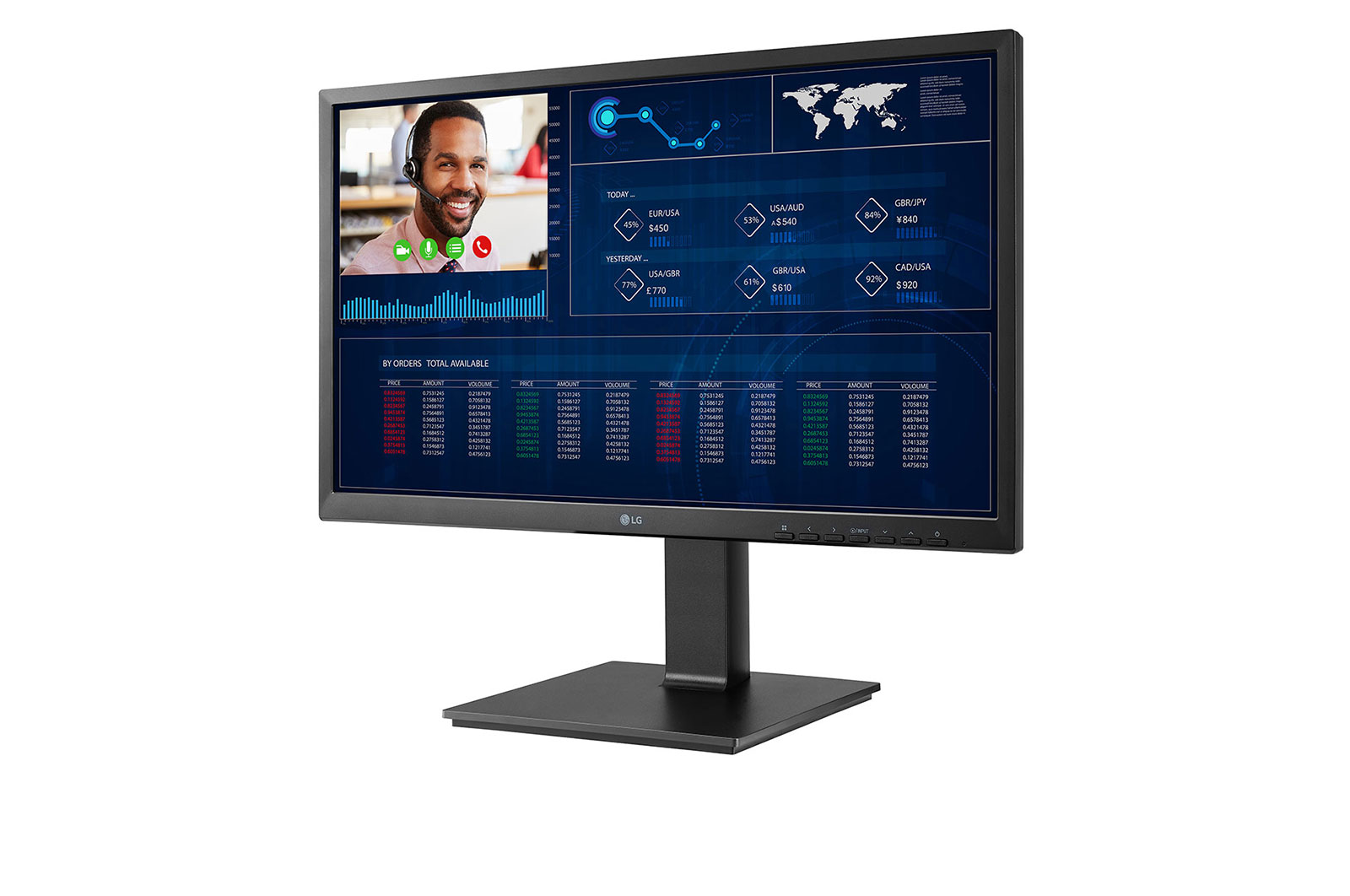 LG Client léger tout-en-un | IPS 23.8" Full HD | Intel® Celeron Quad Core, LG 24CN650N-6N