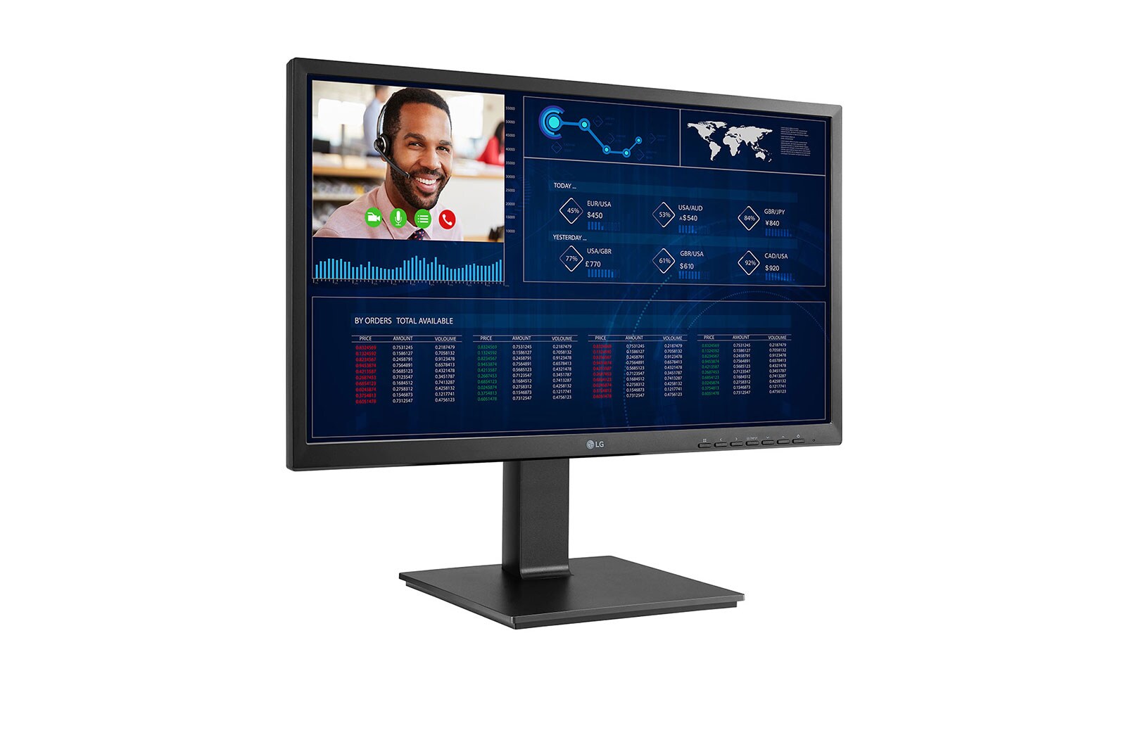LG Client léger tout-en-un | IPS 23.8" Full HD | Intel® Celeron Quad Core, LG 24CN650N-6N