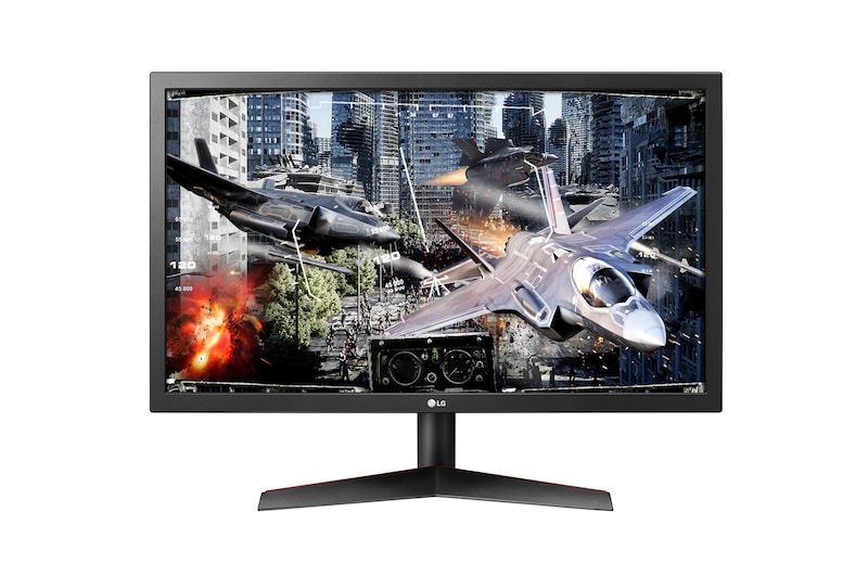 LG 24" (60 cm) | Résolution 1920 × 1080 | Tps réponse 1ms |HDMI, Display Port, LG 24GL600F-B