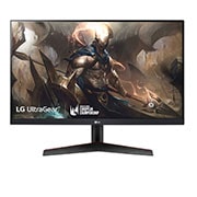 Vue avant de 24&#39;&#39; (60 cm) | Moniteur gaming LED  IPS 16/9ème | Résolution FHD 1920 x 1080 LG 24GN600-B