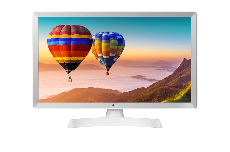 Vue avant de 24" (60 cm) | Moniteur TV LED 16/9ème | Résolution HD 1366x768 LG 24TN510S-WZ