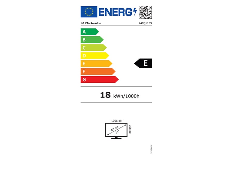 Etiquette Energie<br>24TQ510S-PZ1