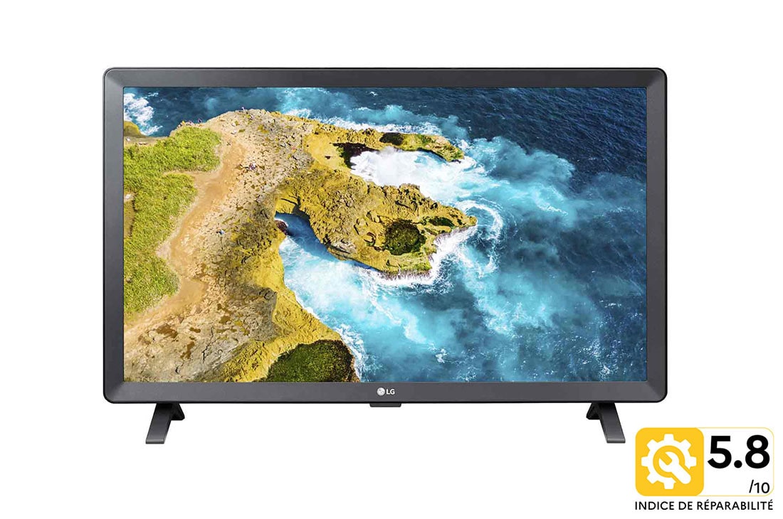LG 23.6'' (60 cm) | Moniteur TV LED 16/9ème | Résolution HD 1366x768, LG 24TQ520S-PZ