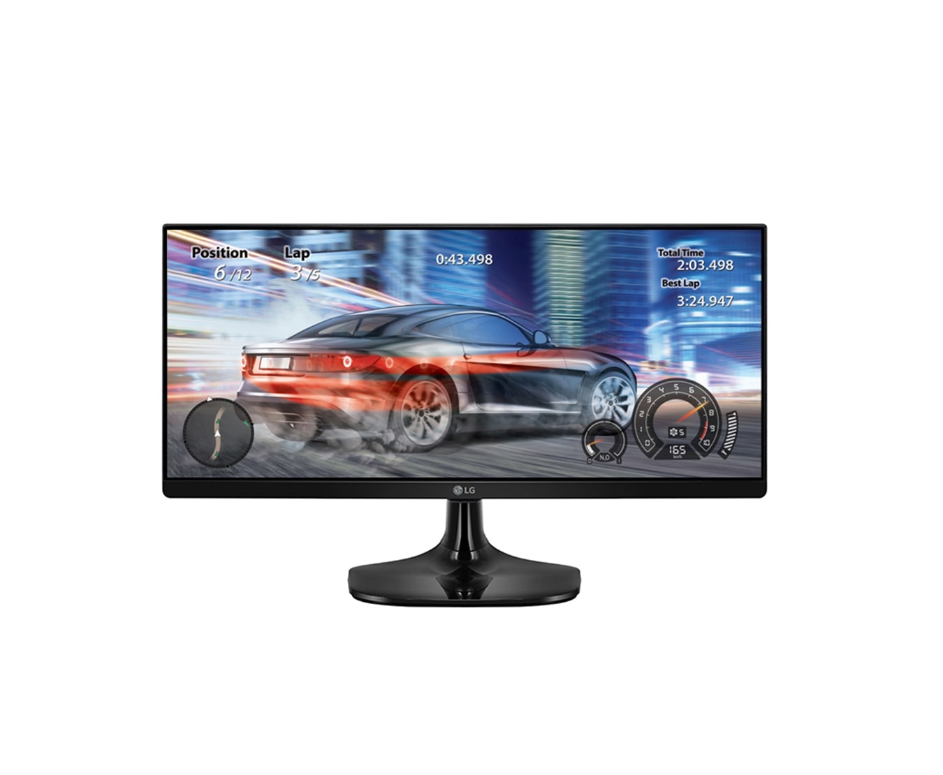 Moniteur IPS 21/9 LG 25UM58