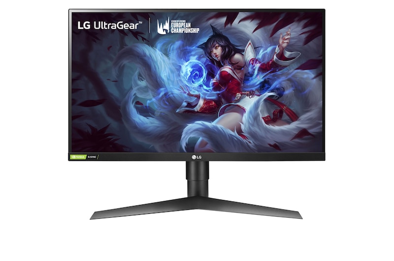 LG 27" (68 cm) | Résolution 1920 × 1080 | Tps réponse 1ms |HDMI, Display Port, LG 27GL63T-B