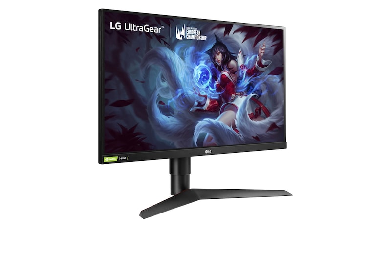 LG 27" (68 cm) | Résolution 1920 × 1080 | Tps réponse 1ms |HDMI, Display Port, LG 27GL63T-B