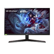 Moniteur LG 27GN600-B de face écran allumé