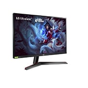 LG 27'' (68 cm) | Moniteur gaming IPS 16/9ème | Résolution FHD 1920 x 1080, LG 27GN600-B