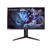 Moniteur LG 27GN600-B de face écran allumé