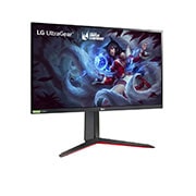 LG 27'' (69 cm) | Moniteur gaming IPS 16/9ème | Résolution FHD 1920 x 1080, LG 27GN650-B