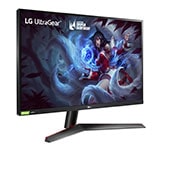 LG 27'' (68 cm) | Moniteur gaming IPS 16/9ème | Résolution QHD 2560 x 1440, LG 27GN800P-B