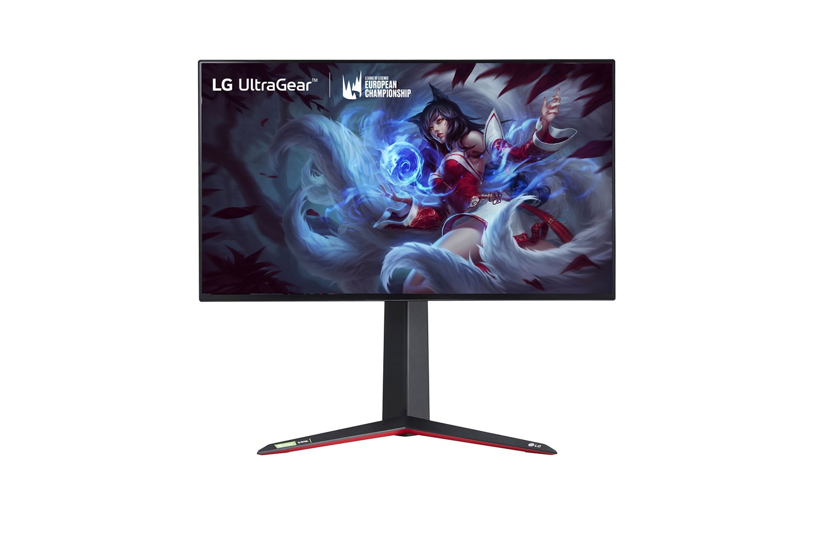 Moniteur 27GN950-B de face écran allumé