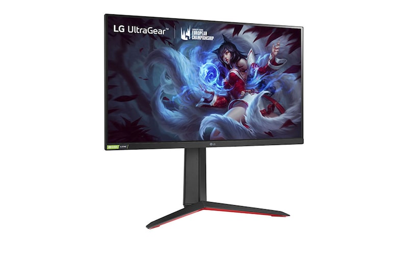 LG 27'' (68 cm) | UltraGear™ Moniteur LED Nano IPS 16/9ème | Résolution QHD 2560 x 1440 | 165Hz (180Hz Overclock), LG 27GP850-B