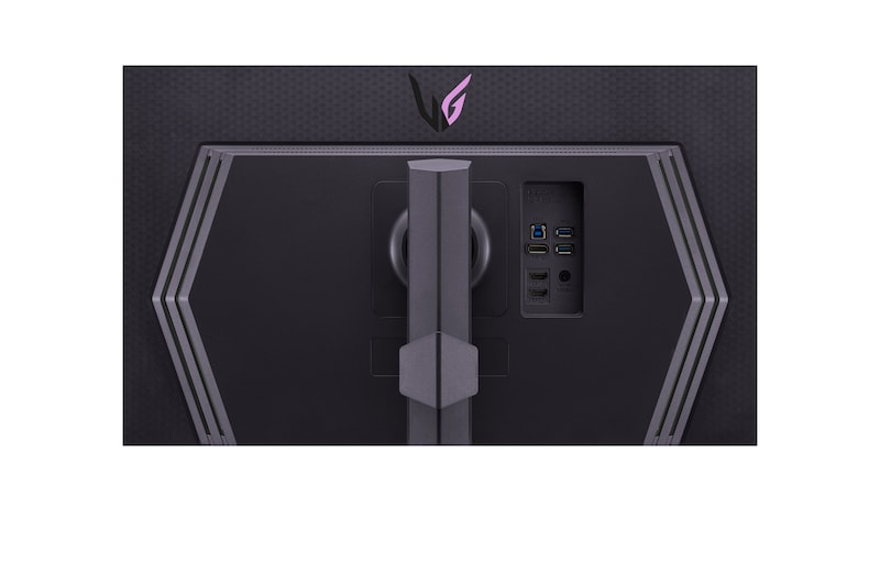 Vue arrière zoomée avec voyants éteints