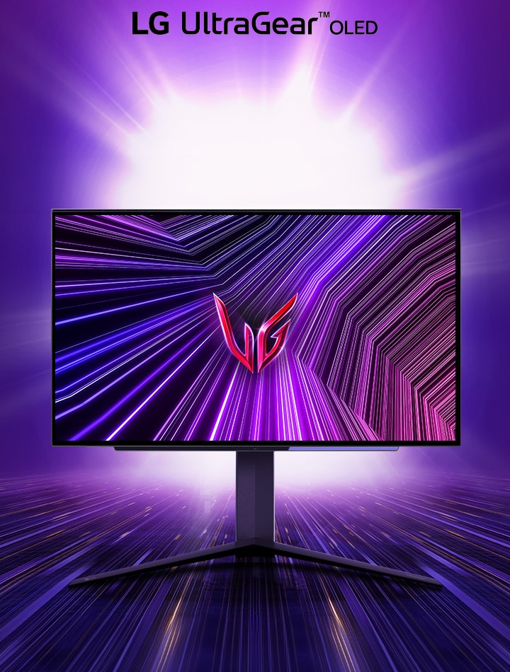 Le moniteur de jeu UltraGear™ OLED.	