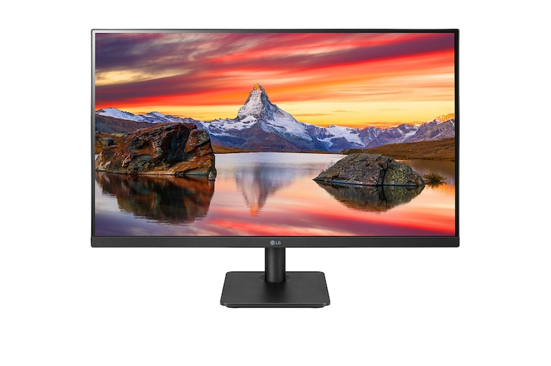 Vue avant de 27'' (68.6 cm) | Moniteur LED IPS 16/9ème | Résolution FHD 1920x1080 LG 27MP400-B