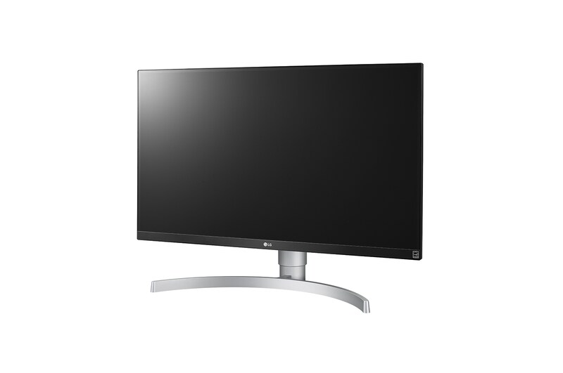 LG 27" (68 cm) | Moniteur LED IPS 16/9ème | Résolution 4K 3840x2160@60Hz, LG 27UK650-W