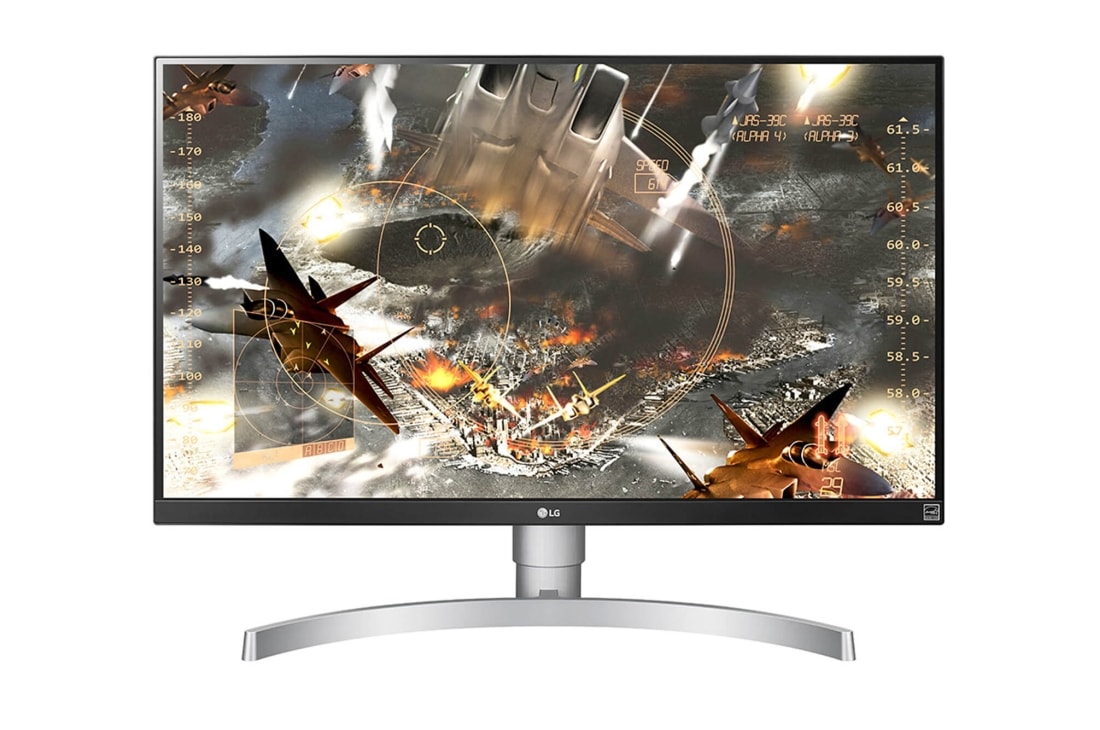 LG 27" (68 cm) | Moniteur IPS | Résolution 4K 3840x2160, LG 27UL650-W