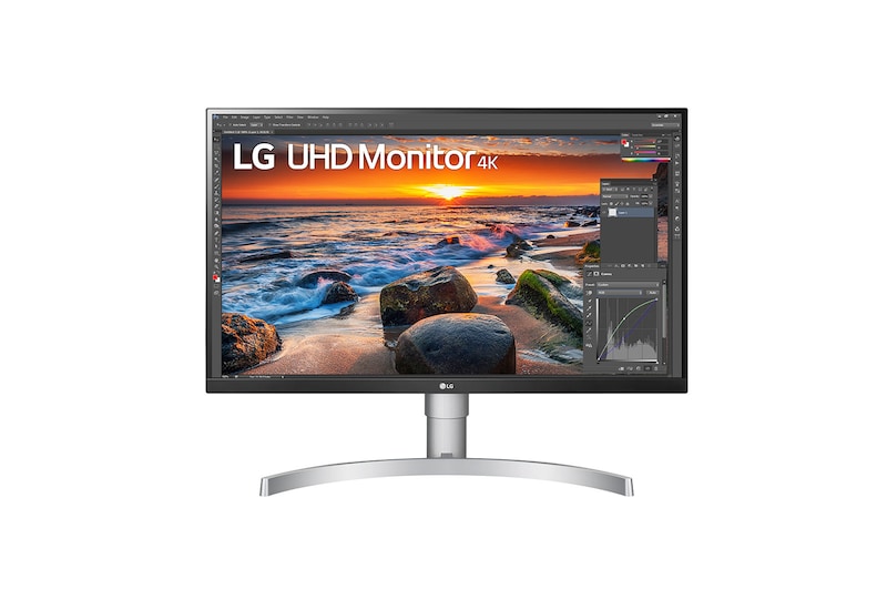 LG 27'' (68 cm) | Moniteur LED IPS 16/9ème | Résolution UHD 4K 3840 x 2160, LG 27UN83A-W