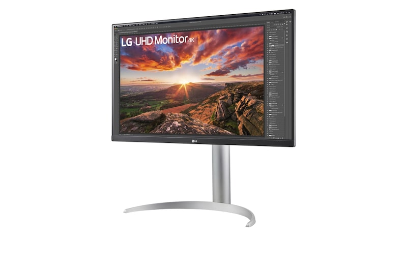 LG 27'' (68 cm) | Moniteur LED IPS | Résolution 4K 3840x2160, LG 27UP850-W