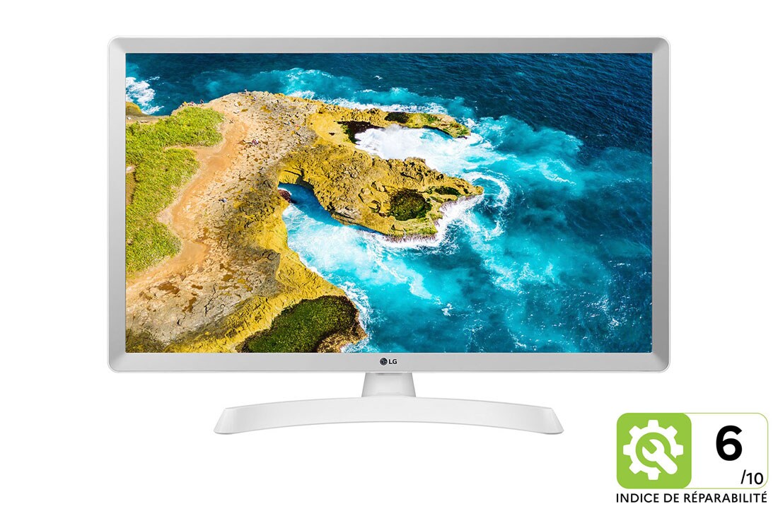 LG 27.5'' (70 cm) | Moniteur TV LED 16/9ème | Résolution HD 1366x768, LG 28TQ515S-WZ