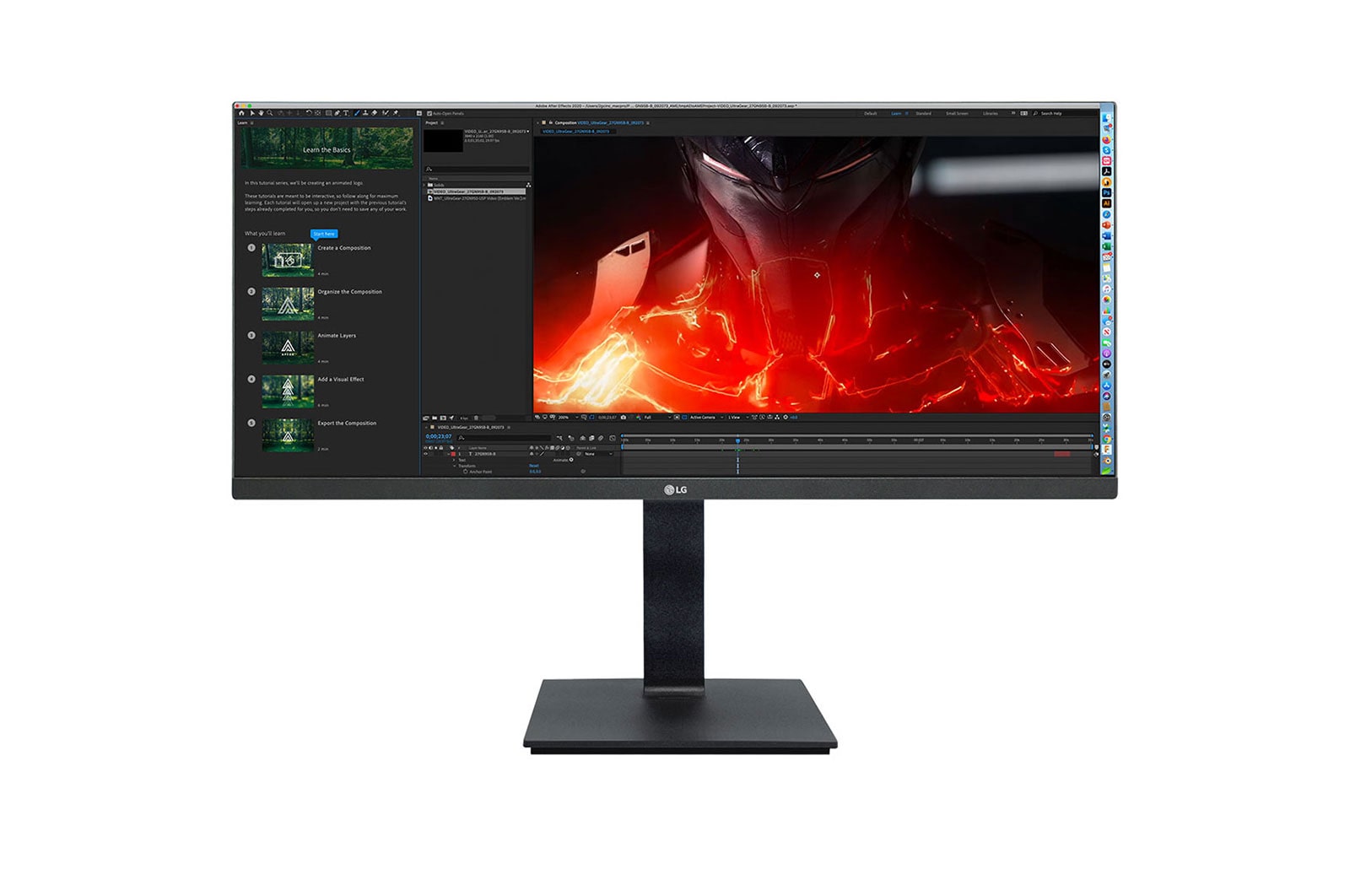 LG 29'' (73 cm) | UltraWide™ Moniteur LED IPS 21/9 | Résolution UWFHD : 2560x1080 |  Haut-parleurs intégrés (2x7W), LG 29BN650-B