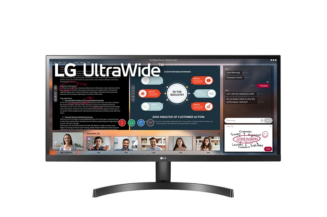 2020年製　LG ウルトラワイドモニター 29WL500-B 29インチ 29