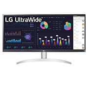 Vue avant de 29&#34;| Moniteur UltraWide| Résolution UWFHD 2560x1080 LG 29WQ600-W