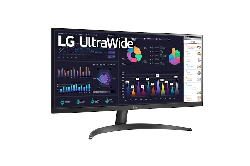 LG 29'' (73 cm) | Moniteur UltraWide™ LED IPS 21/9ème | Résolution UWFHD 2560 x 1080, LG 29WQ60A-B