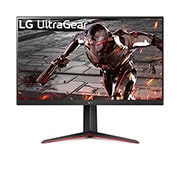 Moniteur LG 32GN650-B de face écran allumé