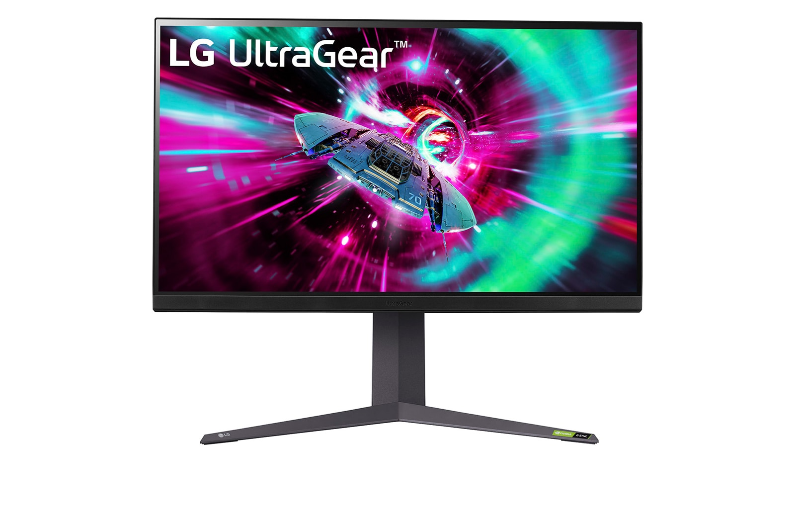 LG 31.5'' (80 cm) | Moniteur gaming IPS 16/9ème | Résolution UHD 4K 3840 x 2160, LG 32GR93U-B