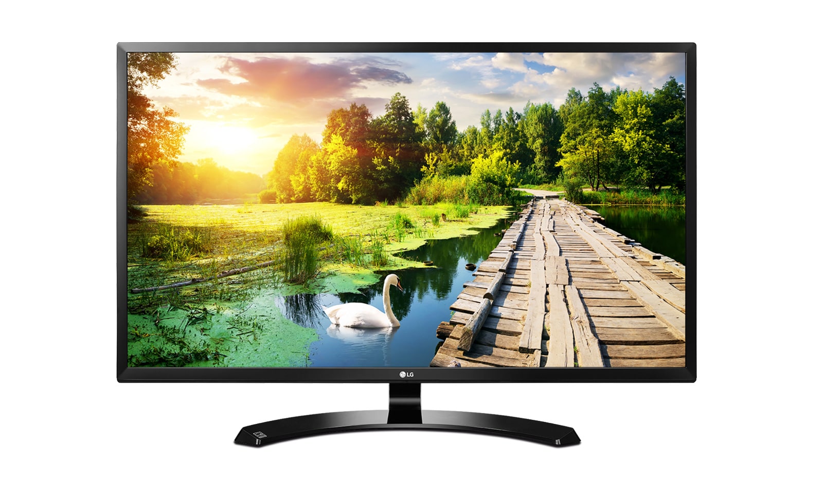 Vue avant de 32&#34; (81 cm) | FHD Moniteur LED IPS 16/9ème LG 32MP58HQ-P