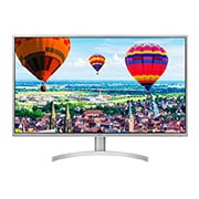 Vue avant de 32&#34; (80 cm) | Moniteur LED IPS 16/9ème | Résolution QHD 2560x1440 LG 32QK500-W
